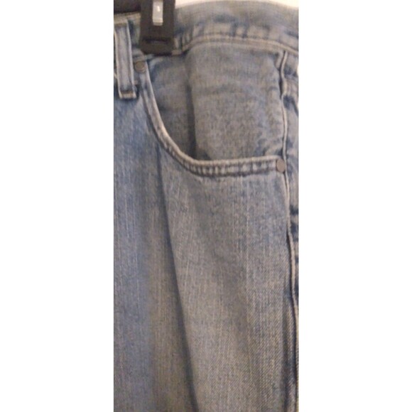 Arizona Mens Jeans 40x32 Relaxed Straight Leg Blue Denim Pants - Picture 4 of 8